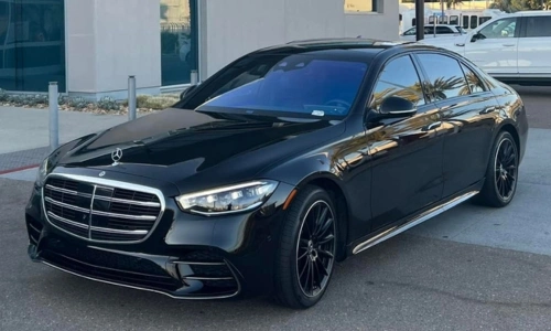 Black Executive Sedan (Cadillac XTS or Mercedes-Benz S-Class) for corporate travel Black Executive Sedan (Cadillac XTS or Mercedes-Benz S-Class) for corporate travel