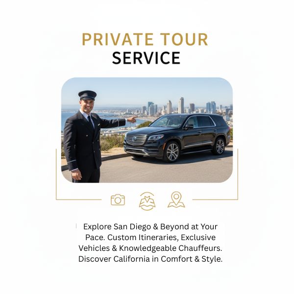 private tour limo in san diego with VIP Ride 4U