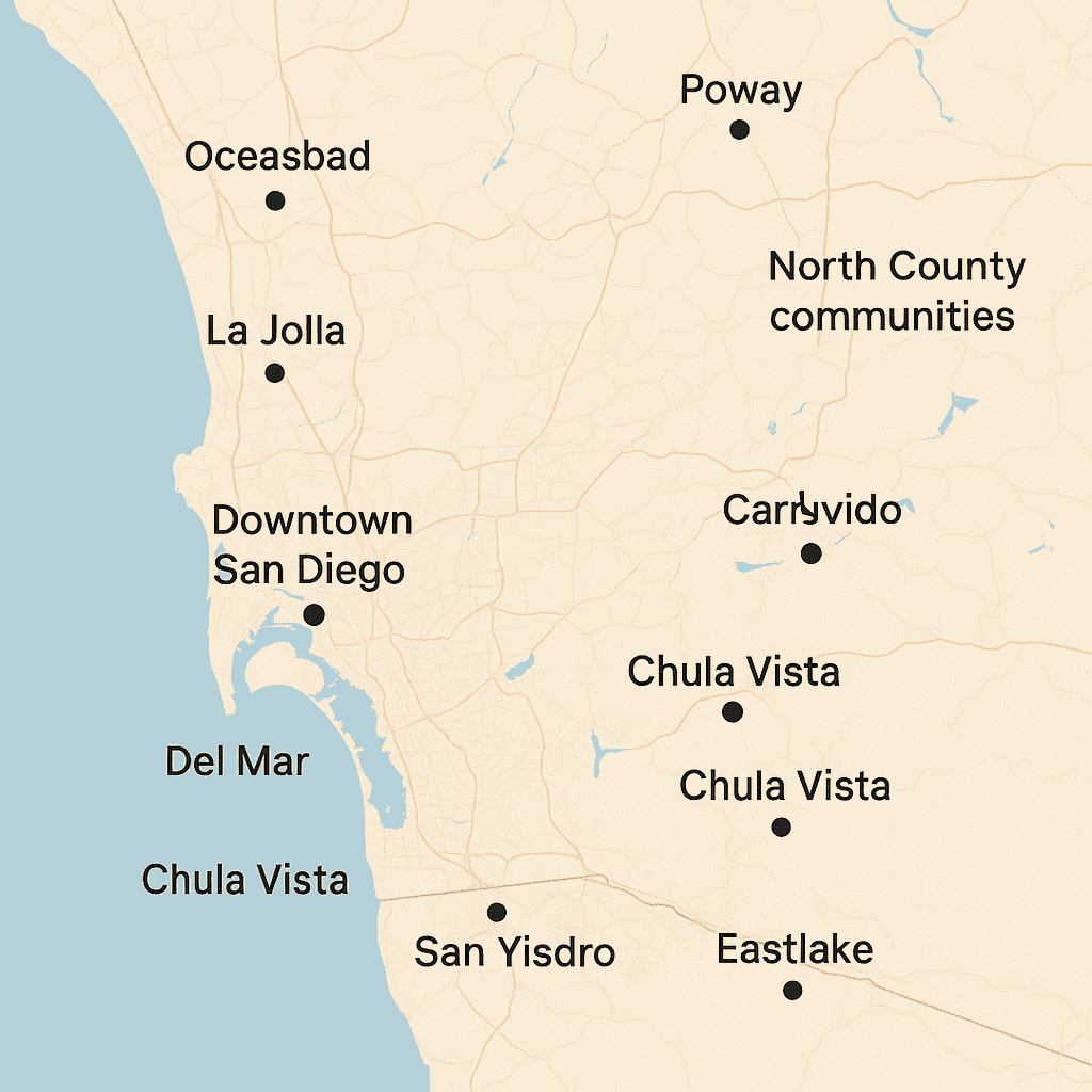 Service Areas for CBX Bridge Transfer